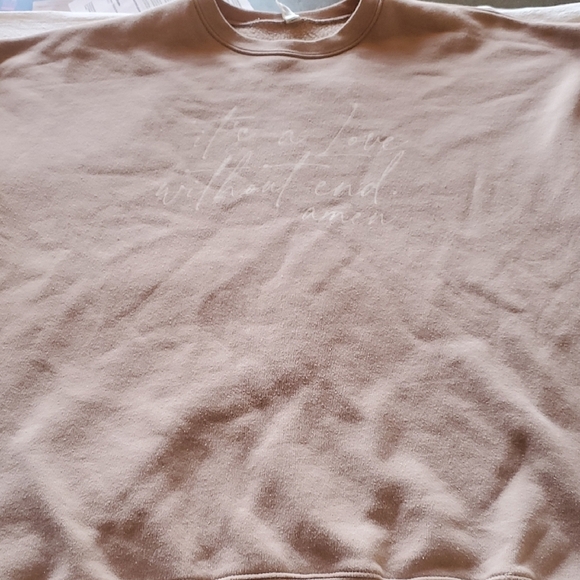 Oat Collective Unisex Fleece Religious Motivational Long Slv Sz. XL Sweatshirt - Picture 5 of 9